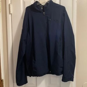 Navy Blue Vintage Champion windbreaker jacket